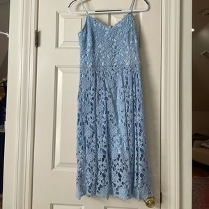 Alexia Admor Blue Lace Dress US M
